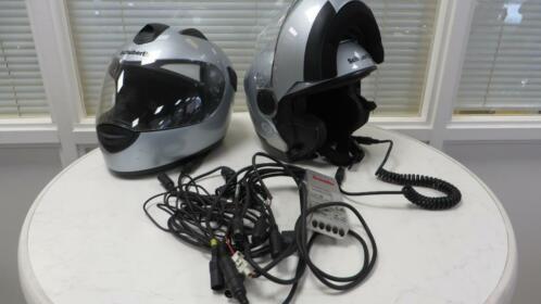 Schuberth Concept en S1 helmen inclusief Baehr intercom.