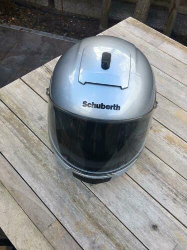 Schuberth Motorhelm Zilver maat 58-59