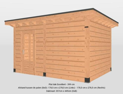 Schuur Hillhout Excellent Douglashout 300x400cm NIEUW