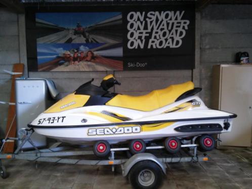 schuur opruiming seadoo gti, yamaha. dubbele trailer