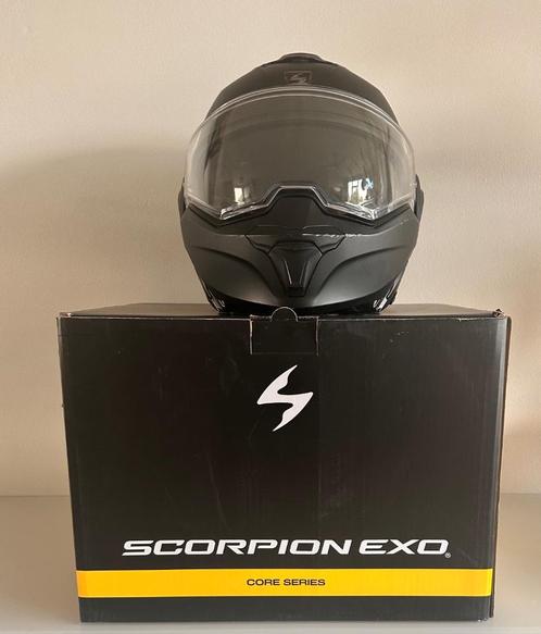 Scorpion Exo-Tech Evo Solid systeemhelm, mat zwart XL