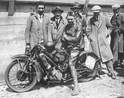 SCOTT flying squirell 1927 tt-winnaar