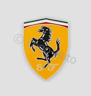 Scuderia Ferrari logo  embleem, voor het zijscherm