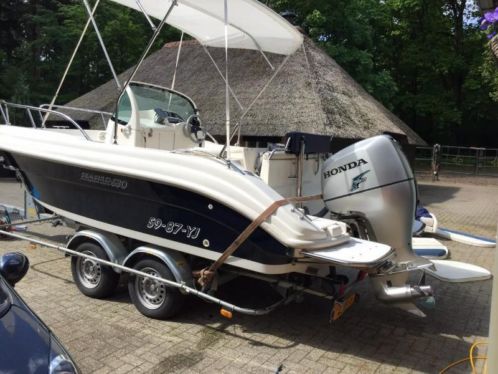 Sea Bird 630 met vtech 150 pk 4 tact honda