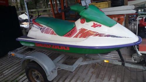 SEA DOO jetski bombardier met trailer