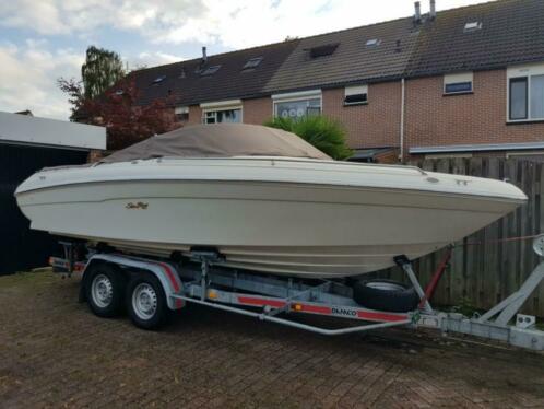 Sea Ray 190 Signature 5.0L V8 Damco tandemas trailer 