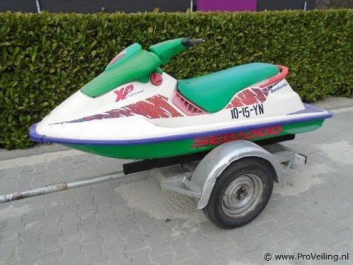 SeaDoo Bombardier waterscooter incl. trailer bij ProVeiling
