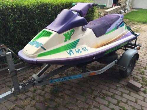 Seadoo opknapper met freewheel kantel trailer