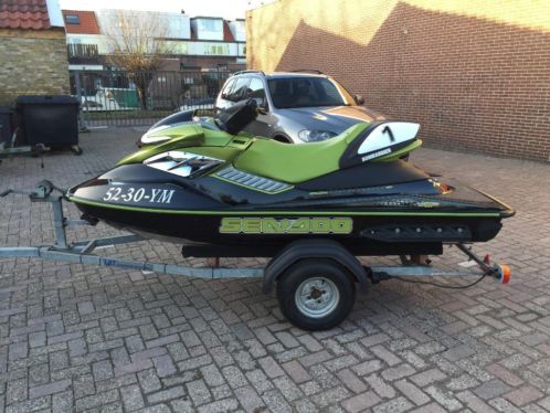 Seadoo rxp 215 zwartgroen inc trailer.