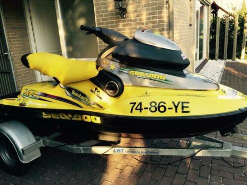 Seadoo XP waterscooter bwj 1998 135 PK  trailer TOP STAAT