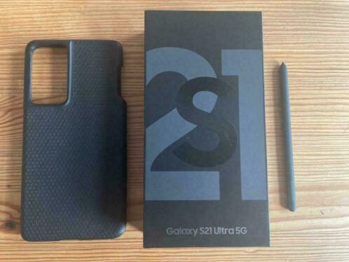 Sealed Samsung S21 Ultra 5G 128GB  S Pen  Spigen Case
