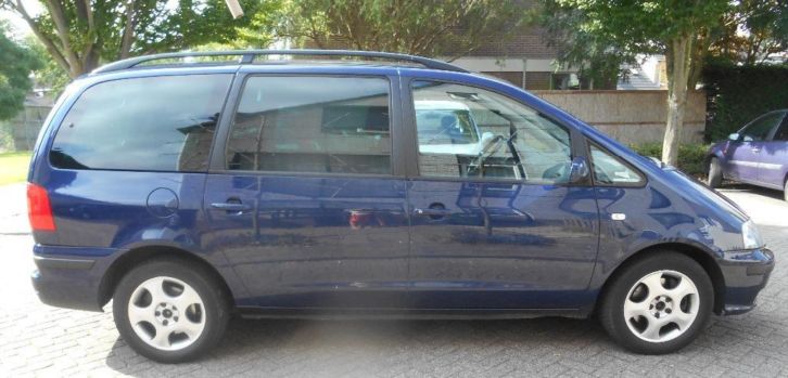 Seat Alhambra 2.8 V6 24V 150KW 2001 Blauw