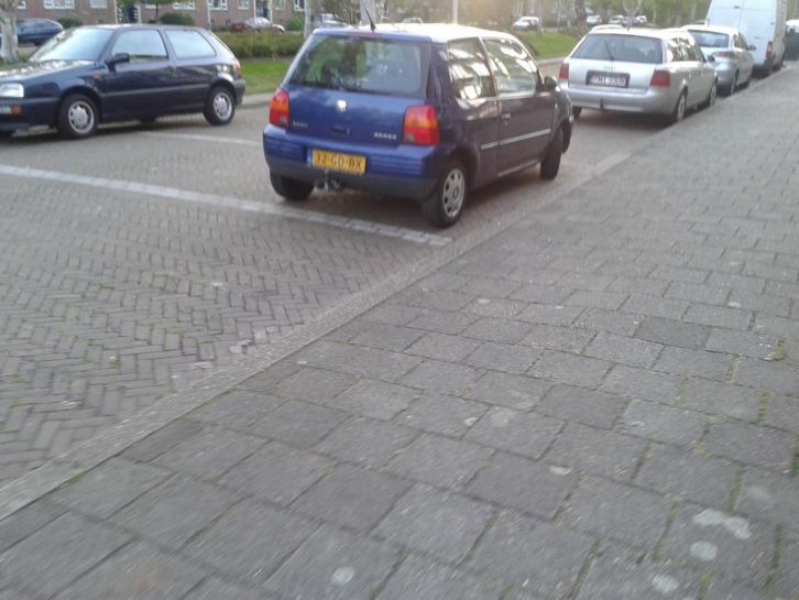Seat Arosa 1.0 37KW 2000 Blauw