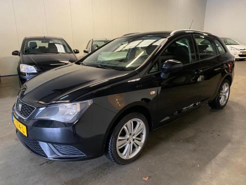 Seat Ibiza 1.6TDI 66KW ST 11-2013 Zwart Airco