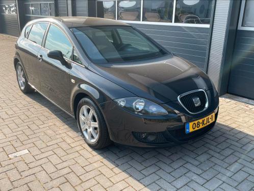 Seat Leon 1.6 75KW Style 2006 Zwart nette auto