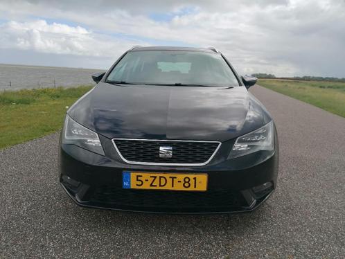 Seat Leon 1.6 TDI 81KW ST 2014 Zwart