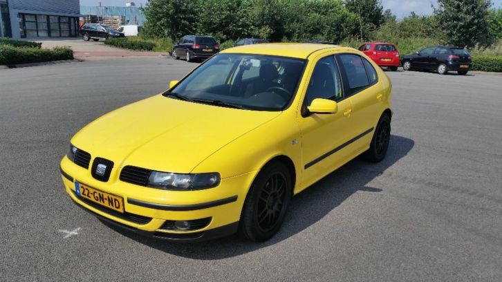 Seat Leon 1.8 20VT 132KW 2001 Geel