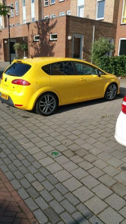 Seat Leon 2.0 TDI fr 125KW 2007 Geel