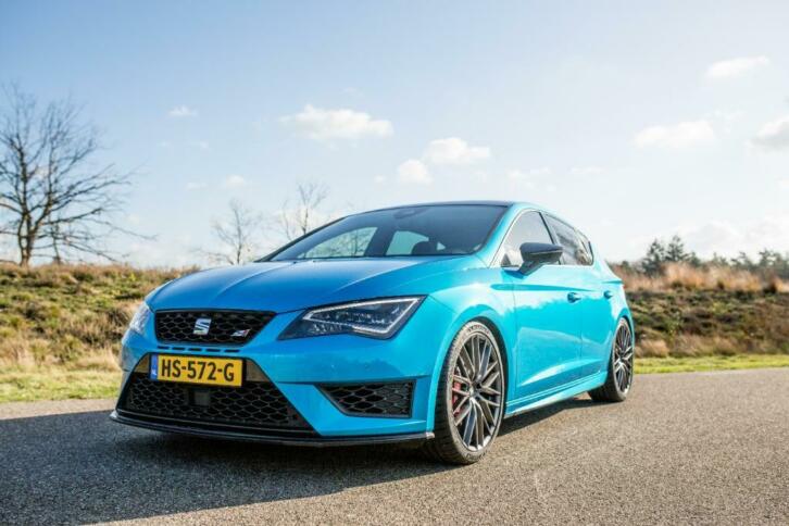 Seat Leon 2.0 TSI DSG Blauw