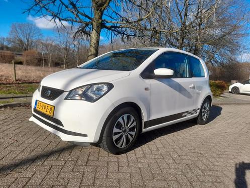 Seat MII 1.0 44KW 2012 Wit Navigatie en airco.