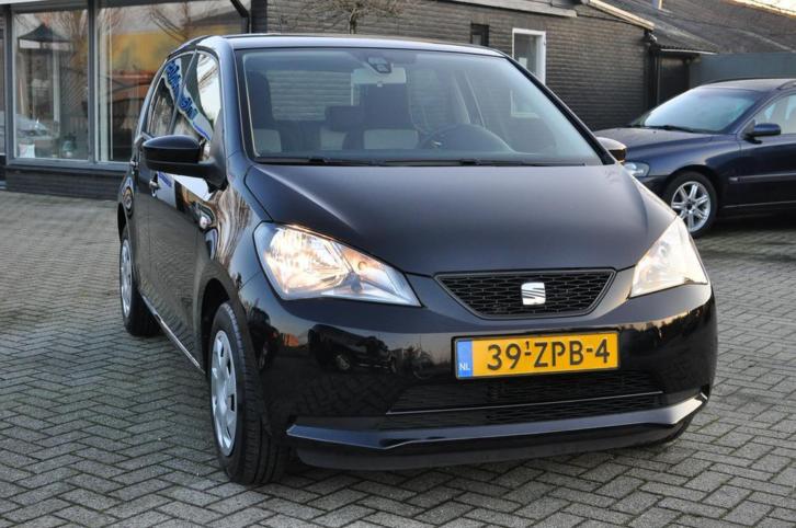 Seat MII 1.0 AUT 2013 Zwart 23dkm NIEUWSTAAT INRUIL MOGELIJK