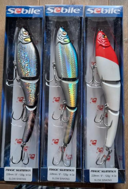 Sebile Magic Swimmer 22,8 cm NIEUW IN DOOS kunstaas