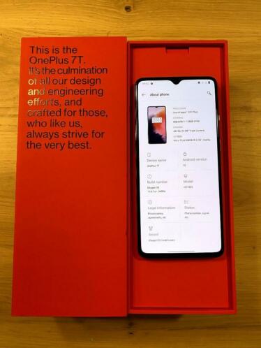 Second-hand OnePlus 7T Gray 128GB only 300