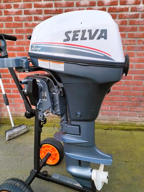 Selva Yamaha ray 8 kortstaart buitenboordmotor op knuppel