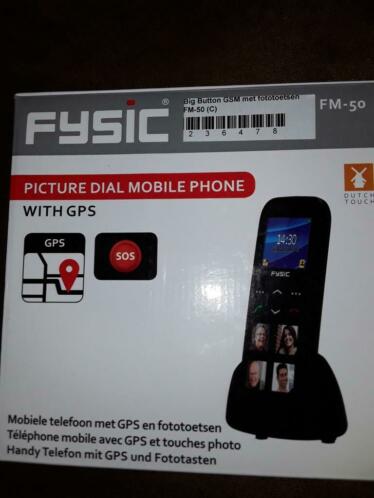 Senioren mobiele telefoon Fysic FM-50