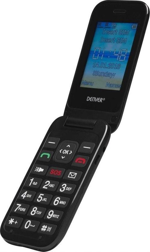 Senioren telefoon met SOS knop