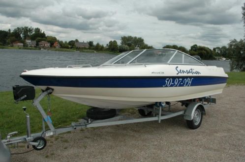 Sensation 1600 CB ( compleet met BB 90pk  Trailer )