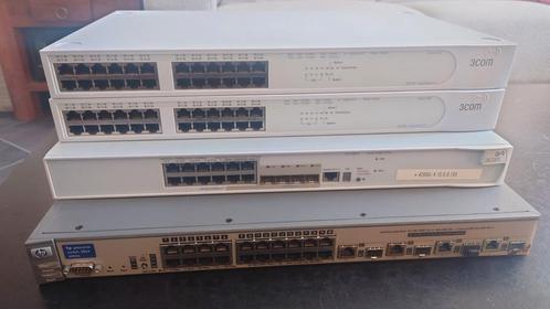 Server switches. Hp procurve switch 2824  3Com superstack 3