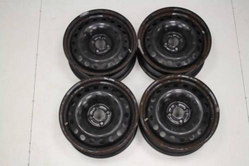 Set 16 inch stalen velgen Renault