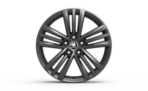 Set 18034 Trinity velgen Antraciet  Skoda SuperB  5x112 