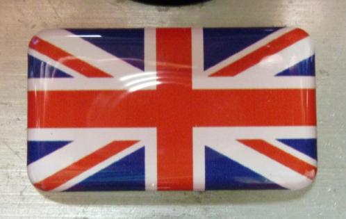 Set 3D detail Britse Engelse vlag stickers Mini Land Rover