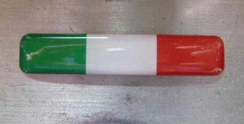 set 3D Italiaanse vlag sticker FIAT Alfa Romeo Lancia Abar