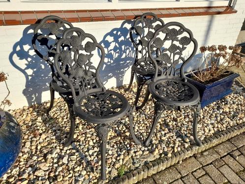 Set 4 mooie Franse tuin stoelen