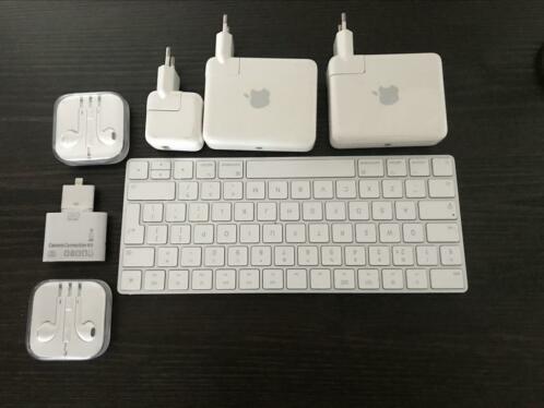 Set Apple accessoires.