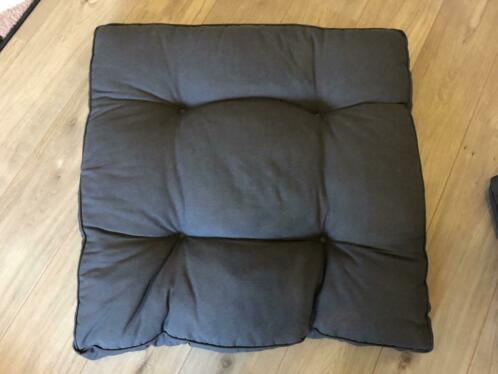 Set grijze lounge-palletkussens Leenbakker 80 cm