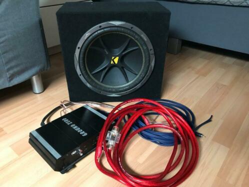 Set-Ground Zero GZIA 2075HPX met subwoofer  kabel Renegade