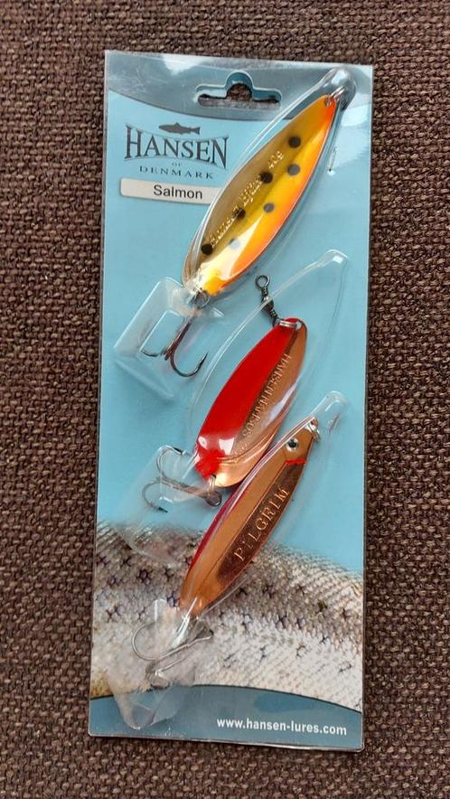 Set Hansen lepels voor snoek (25-40 gram)