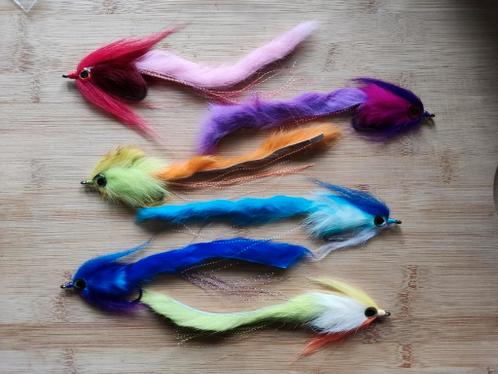 Set lichte snoekstreamers 18-20cm, nieuw