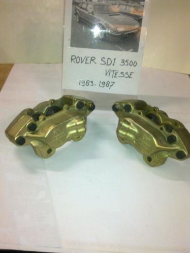 Set Locheed remzadels voorzijde Rover 3500 Vitesse