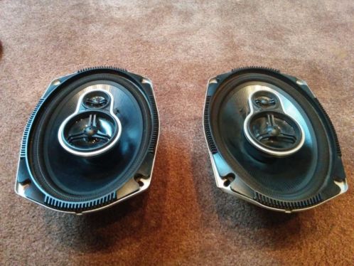 Set ovale auto speakers