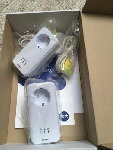 Set powerline adapters NIEUW internet via stopcontact