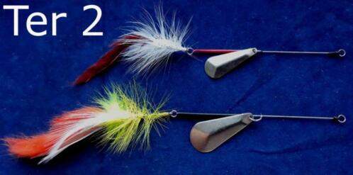 Set TER 2 van 2 Terrible Baars - Snoekspinners met streamer