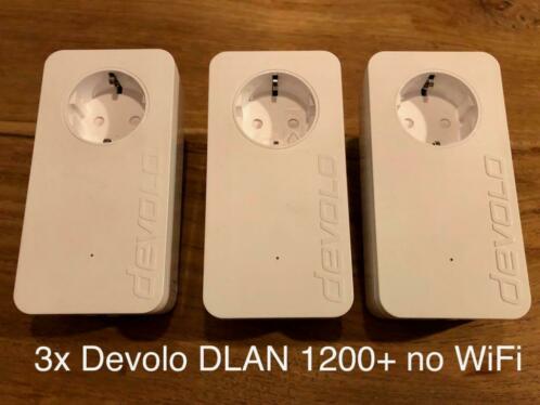 Set van 1x Devolo DLAN 1200 DUO en 3x Devolo DLAN 1200 