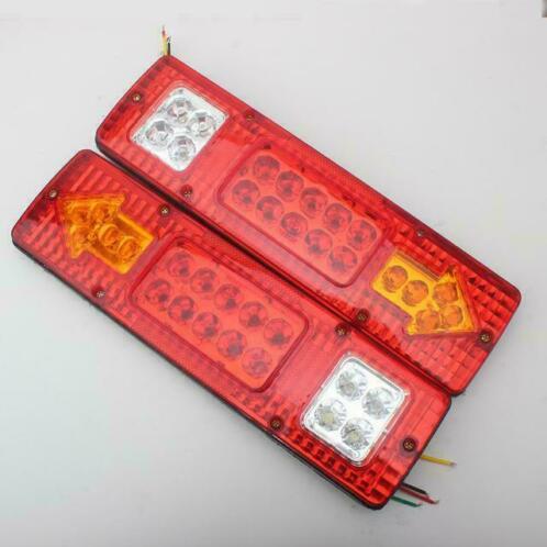 Set van 2 Led Achterlichten 12v Type 5