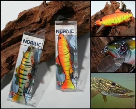 Set van 2 Nordic Tackle Swim Crank Pluggen