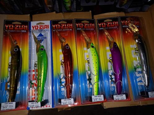 Set van 6x Yo-Zuri Hydro Magnum pluggen (6 kleuren)...32,-